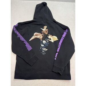 Madonna Hoodie Womens L Black The‎ Celebration Tour Pullover Fleece Sweatshirt